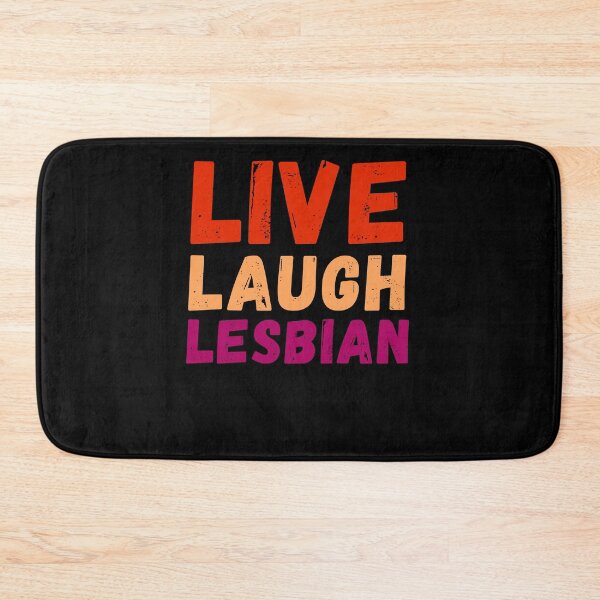 Item preview, Live Laugh Lesbian pride Rainbow Pride Month LGBTQ designed and sold by snowry.