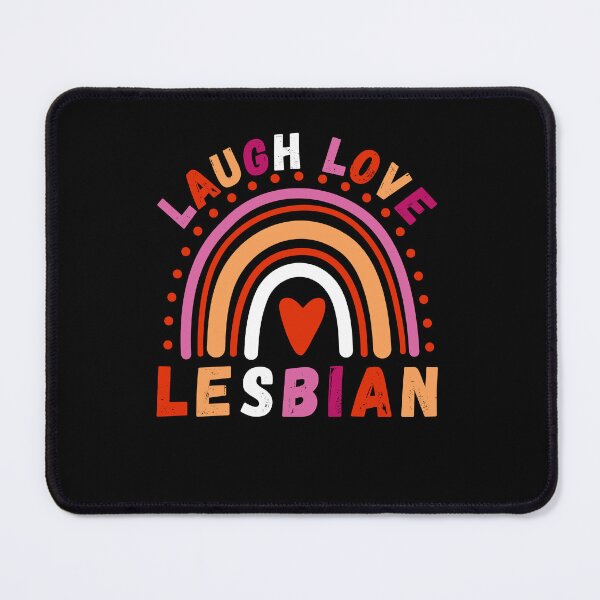 Item preview, Laugh Love Lesbian pride Boho Rainbow Pride Month LGBTQ designed and sold by snowry.