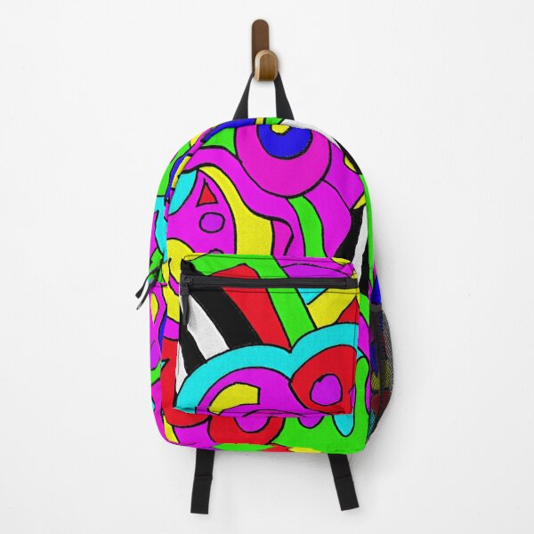 Item preview, Chaotic Colorful Doodle – Abstract Marker Art designed and sold by InFrameVision.