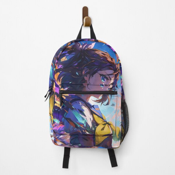 Item preview, Nozomi Kasaki Ohto Ai Wonder Egg Priority Anime Determined Gaze Colorful Burst Sky designed and sold by B5fivemerch.