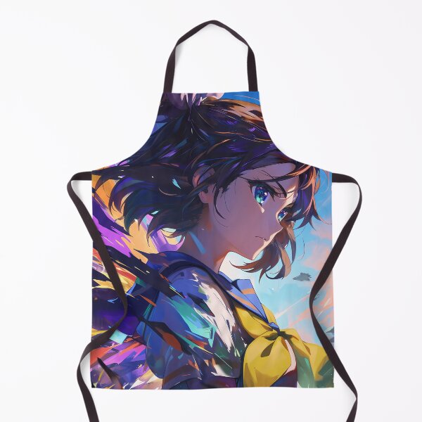 Item preview, Nozomi Kasaki Ohto Ai Wonder Egg Priority Anime Determined Gaze Colorful Burst Sky designed and sold by B5fivemerch.