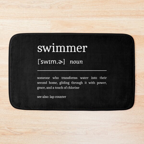 Item preview, Swimming Definition Funny Swim Dictionary Swimmer designed and sold by StrideSuccess.