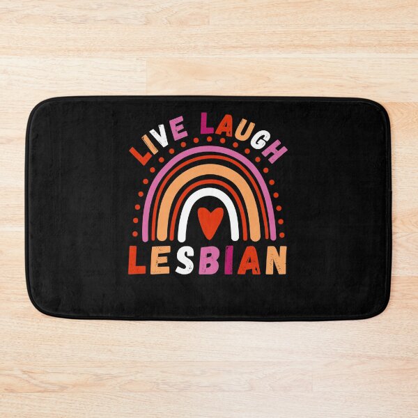Item preview, Live Laugh Lesbian pride Boho Rainbow LGBTQ Pride Month designed and sold by snowry.