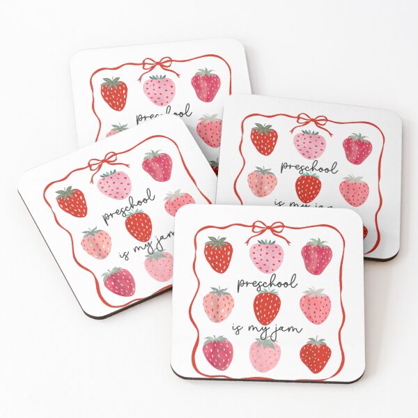 Item preview, Preschool Is My Jam – Strawberry Teacher for First Day of School designed and sold by StickChic.
