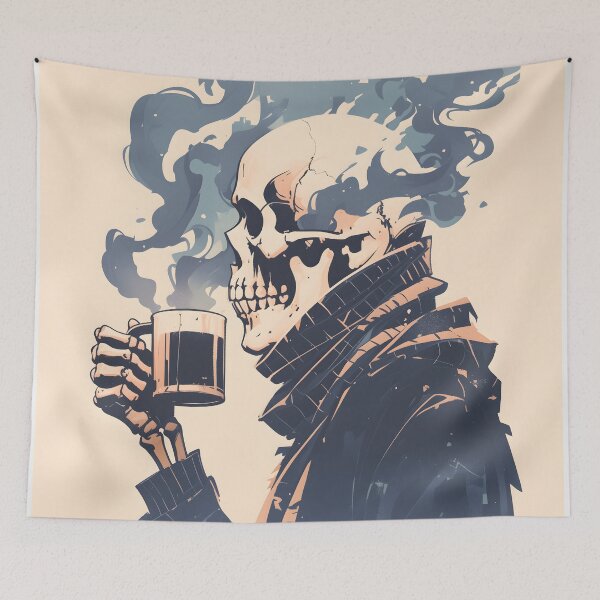Item preview, Skeleton coffee - 2 designed and sold by Infinite-Aspire.