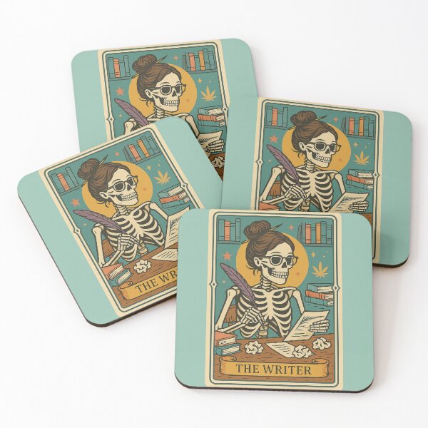 Item preview, The Writer Tarot Card designed and sold by SoulsAscending.