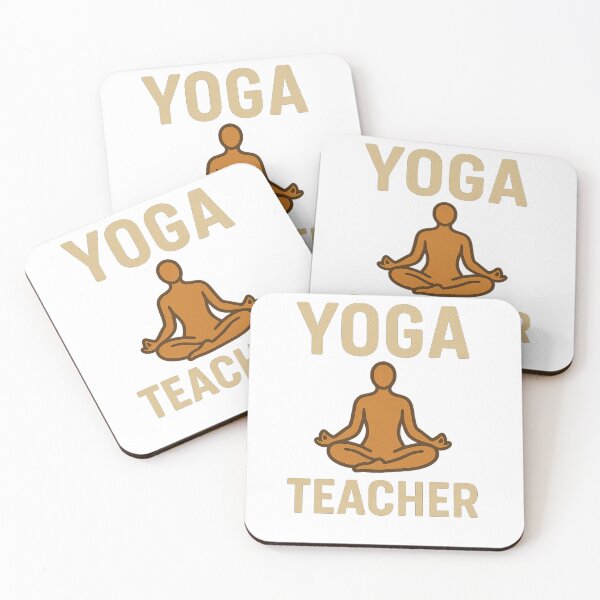 Item preview, Postura del loto del profesor de yoga designed and sold by Design Express.