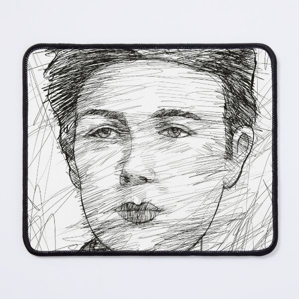 Item preview, ARTHUR RIMBAUD ink portrait .2 designed and sold by lautir.