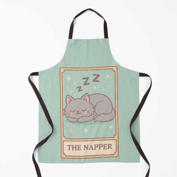 Item preview, The Napper – Pastel Cat Tarot Card designed and sold by wwshd.