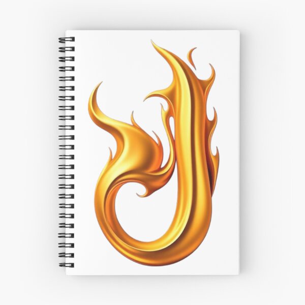Item preview, Golden Flame Letter I – Luxury 3D Alphabet Design designed and sold by 1TruthMatrix.