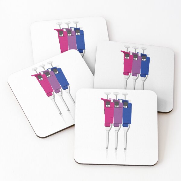 Item preview, Bisexual Pride of Micropipettes designed and sold by emmacatwheels.