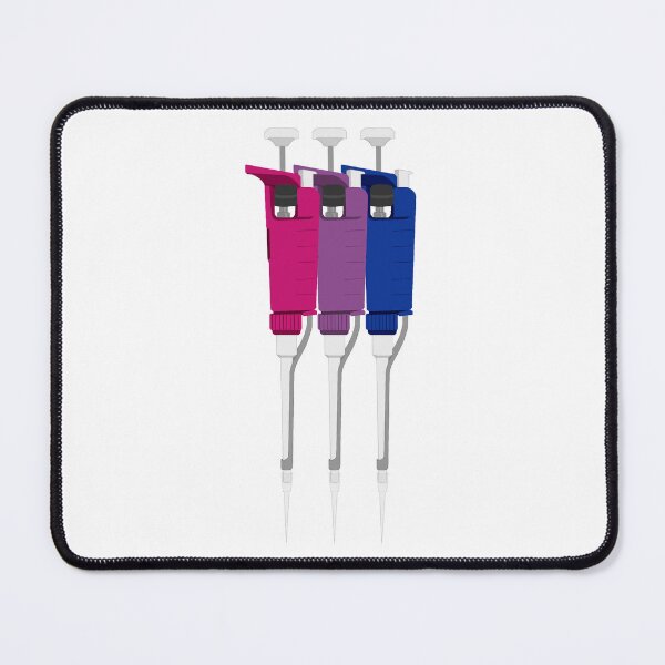 Item preview, Bisexual Pride of Micropipettes designed and sold by emmacatwheels.