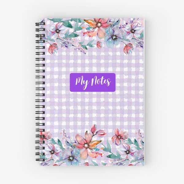 Item preview, Elegant Floral Notebook Design for Daily Creative Inspiration 3 designed and sold by VisualArtworx.