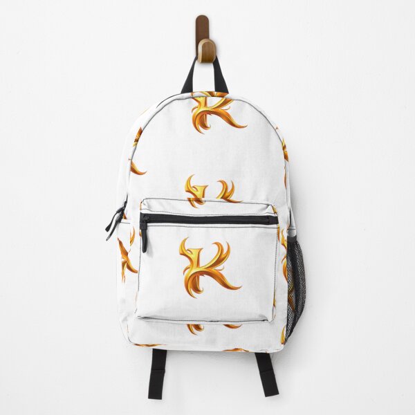 Item preview, Golden Flame Letter K – Luxury 3D Alphabet Design designed and sold by 1TruthMatrix.