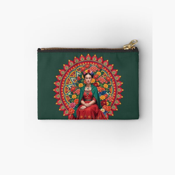 Item preview, Frida Kahlo Red Rose ,Frida Kahlo Red Mandala designed and sold by TeeARTHY.