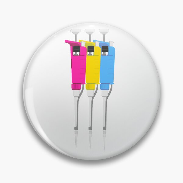 Item preview, Pansexual Pride Micropipettes designed and sold by emmacatwheels.