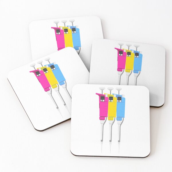 Item preview, Pansexual Pride Micropipettes designed and sold by emmacatwheels.