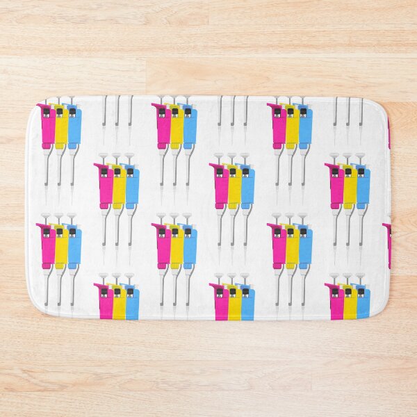 Item preview, Pansexual Pride Micropipettes designed and sold by emmacatwheels.