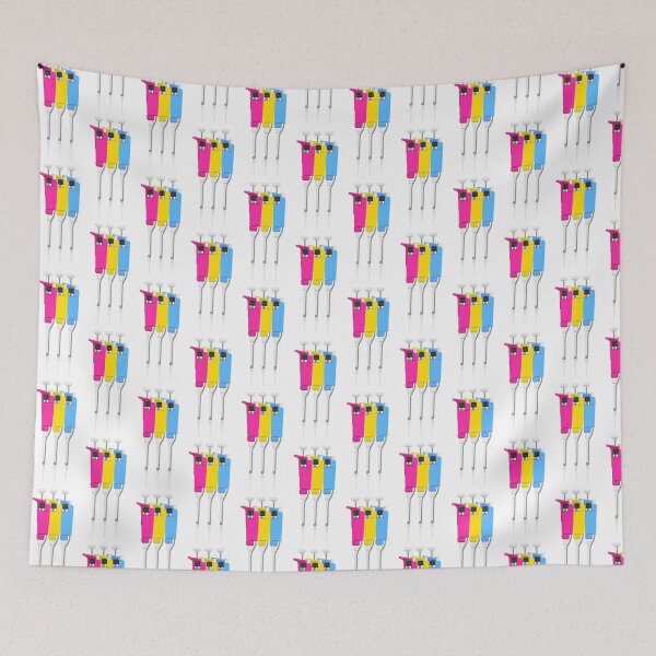 Item preview, Pansexual Pride Micropipettes designed and sold by emmacatwheels.