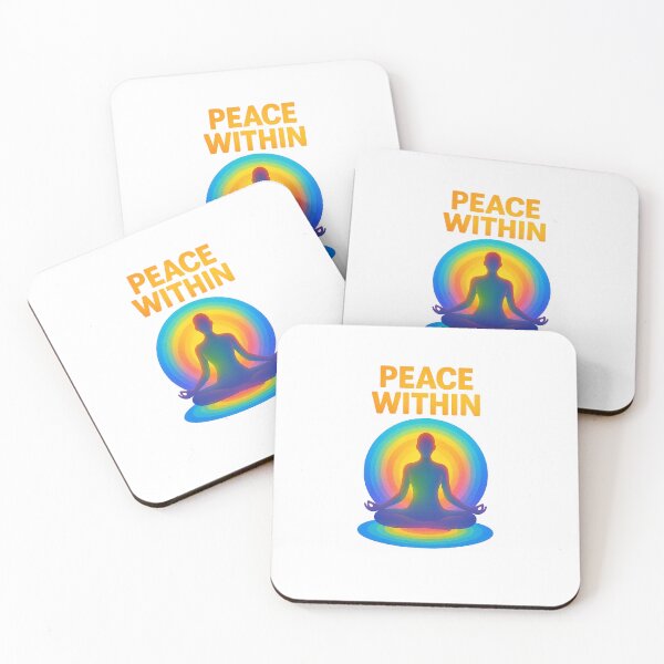 Item preview, Peace Within Yoga Meditation designed and sold by Fitnessandyoga.