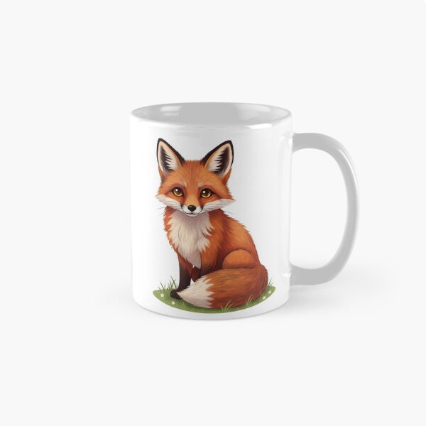 Item preview, Adorable Red Fox Illustration designed and sold by PrintBreeze.