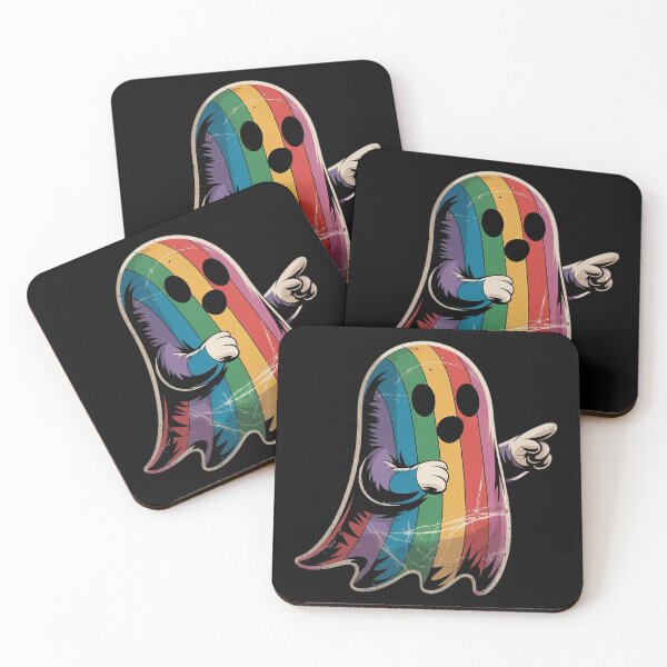 Item preview, Rainbow Ghost LGBT Gay Pride Lesbian Halloween Costume  designed and sold by Charidana.