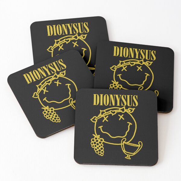 Item preview, Dionysus Smiley Band Tee Homage designed and sold by hirthzviadp.
