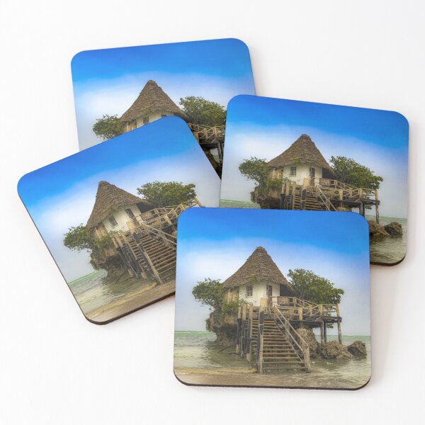 Item preview, The Rock Restaurant Zanzibar Exotic Island Photo designed and sold by Amanda's Factory.