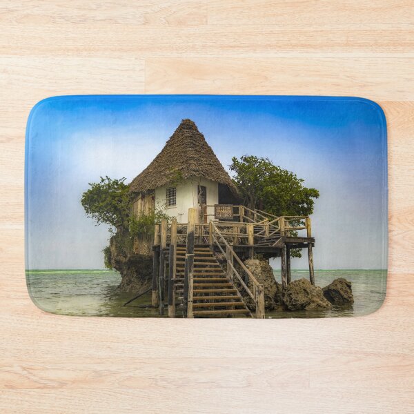 Item preview, The Rock Restaurant Zanzibar Exotic Island Photo designed and sold by Amanda's Factory.
