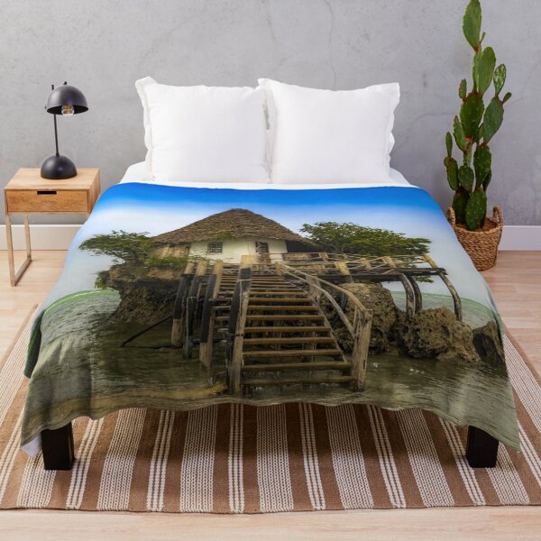 Item preview, The Rock Restaurant Zanzibar Exotic Island Photo designed and sold by Amanda's Factory.