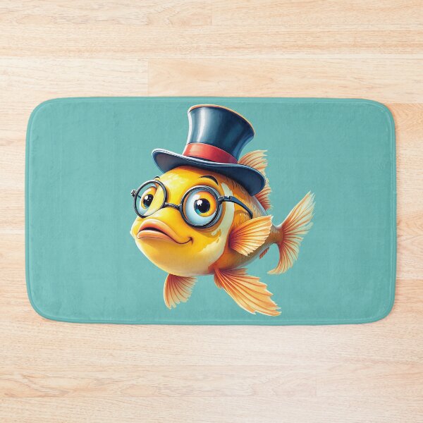 Item preview, Funny Classy Goldfish designed and sold by roxysnextgenart.