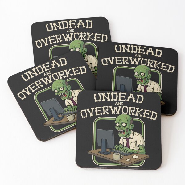 Item preview, Undead And Overworked Dks designed and sold by Alema Art.