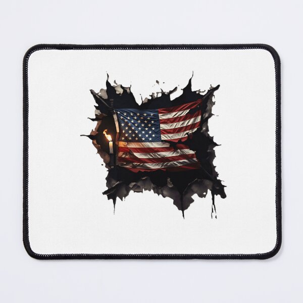 Item preview, Flag Designed With A Torn Effect designed and sold by AriannyDinh.