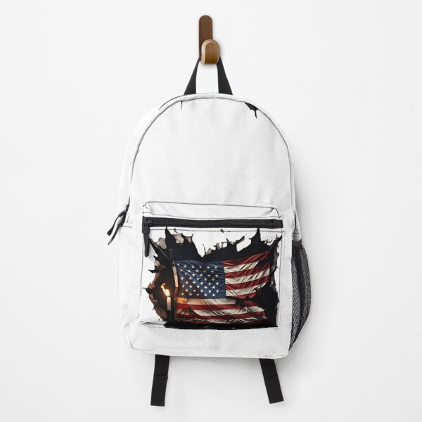 Item preview, Flag Designed With A Torn Effect designed and sold by AriannyDinh.