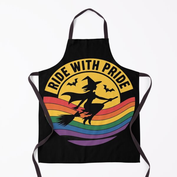 Item preview, Ride With Pride LGBT Gay Lesbian Witch Halloween T- designed and sold by Charidana.