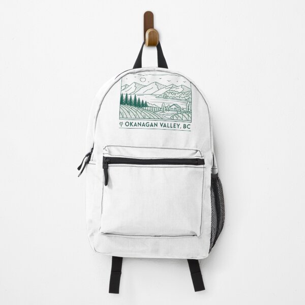 Item preview, Minimalist Okanagan Valley Line Art – Osoyoos Lake and Vineyard Design designed and sold by VividOrganica.