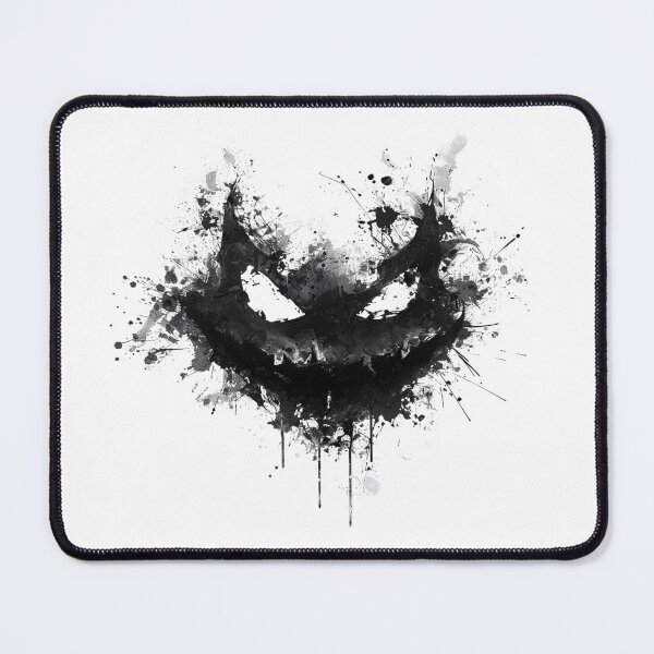 Item preview, Demonic Rorschach Ink Blot – Creepy Horror Face designed and sold by RockFireMerch.