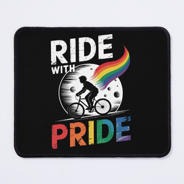 Item preview, Ride With Pride LGBT Lesbian Witch Gay Rainbow Halloween designed and sold by Charidana.