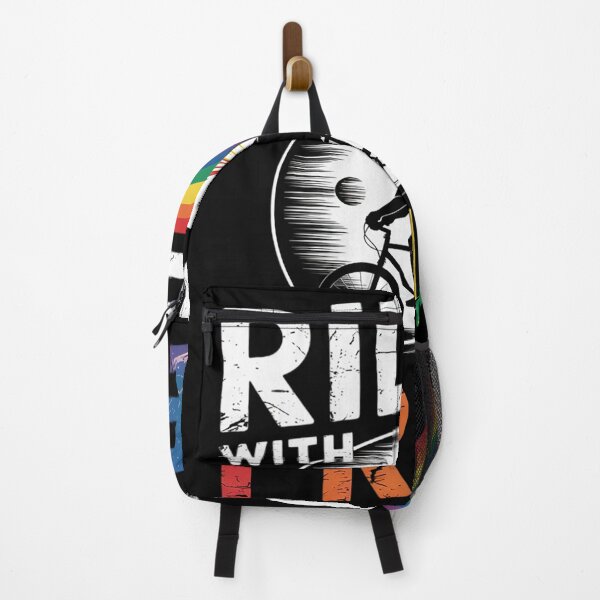 Item preview, Ride With Pride LGBT Lesbian Witch Gay Rainbow Halloween designed and sold by Charidana.