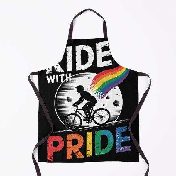 Item preview, Ride With Pride LGBT Lesbian Witch Gay Rainbow Halloween designed and sold by Charidana.