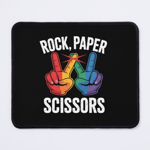 Item preview, Rock Paper Scissors Fun Pride Month Gay Lesbian LGBTQ Women designed and sold by Charidana.