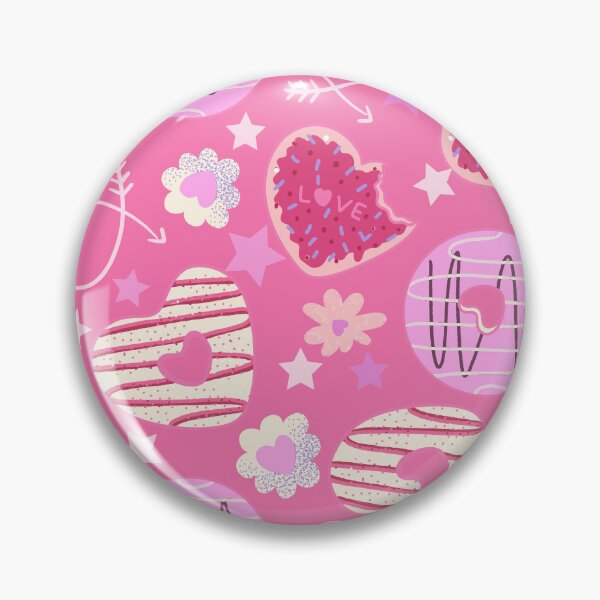 Item preview, Pink Valentine Sweet Hearts Pattern designed and sold by Farissa Designs.