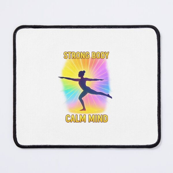 Item preview, Strong Body Calm Mind Yoga designed and sold by Fitnessandyoga.