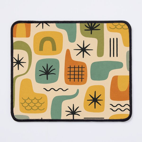 Item preview, Mid Century Modern Summer Starburst Pattern designed and sold by tonymagnerart.