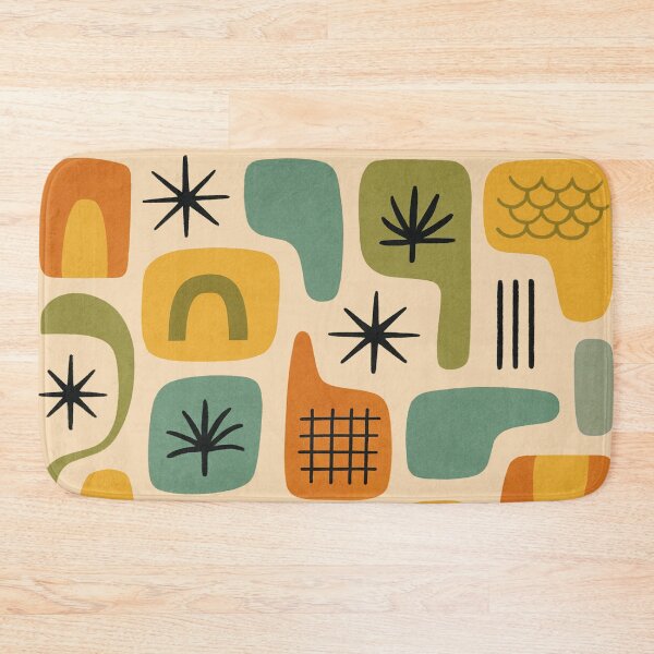 Item preview, Mid Century Modern Summer Starburst Pattern designed and sold by tonymagnerart.