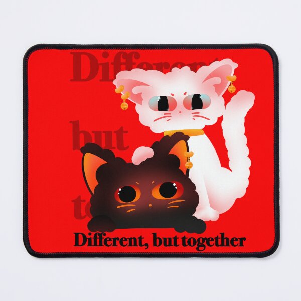 Item preview, Different, But Together Cats designed and sold by Lil’ Ember Eyes.