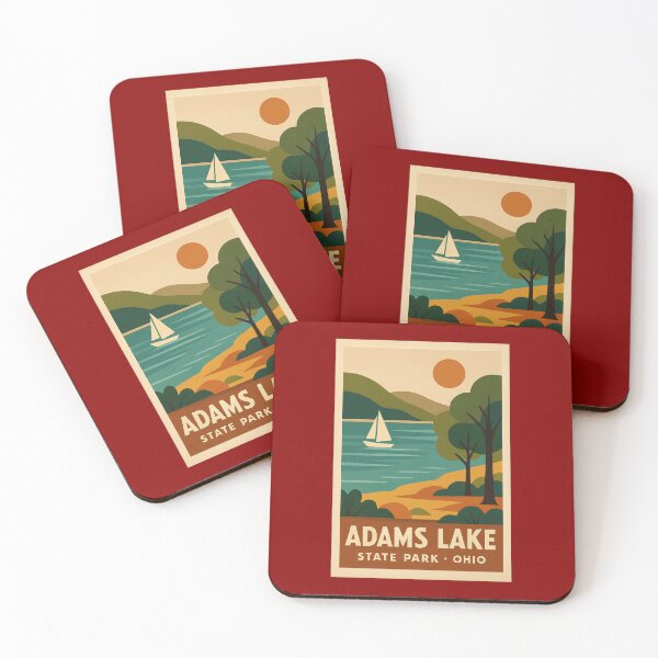 Item preview, Adams Lake State Park  designed and sold by Broken Antler Designs .