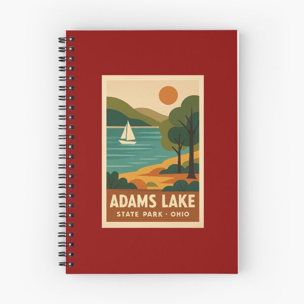 Item preview, Adams Lake State Park  designed and sold by Broken Antler Designs .