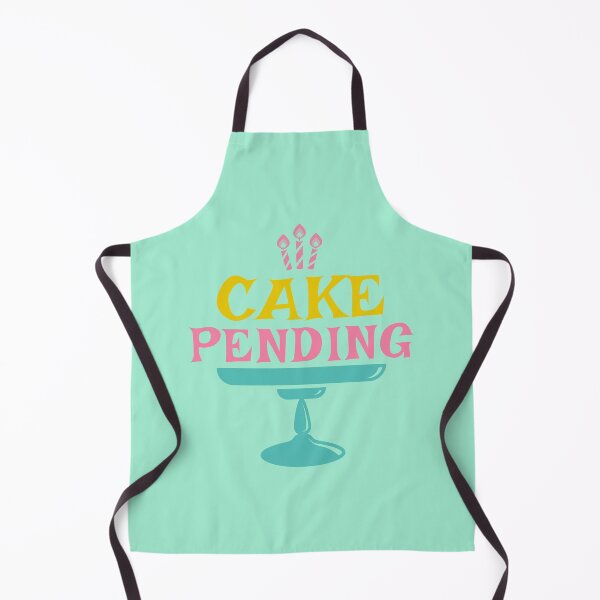 Item preview, Cake Pending Get Baking!– Pretty Cake Design designed and sold by Novel Works Studio.
