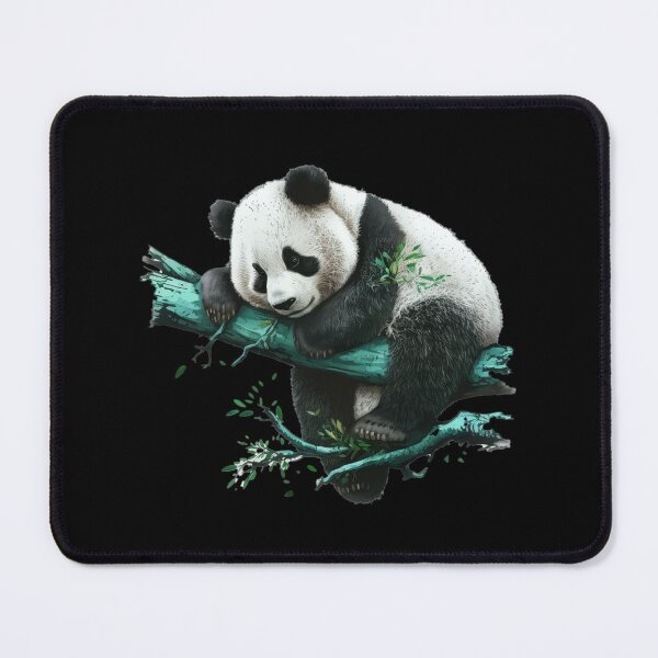 Item preview, Cute Sleeping Panda on Tree Branch designed and sold by Apex Designs.